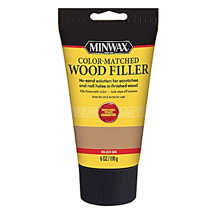 6 oz Golden Oak Color-Matched Wood Filler