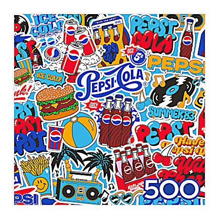 500 Pc Snack Theme Jigsaw Puzzle Assortment