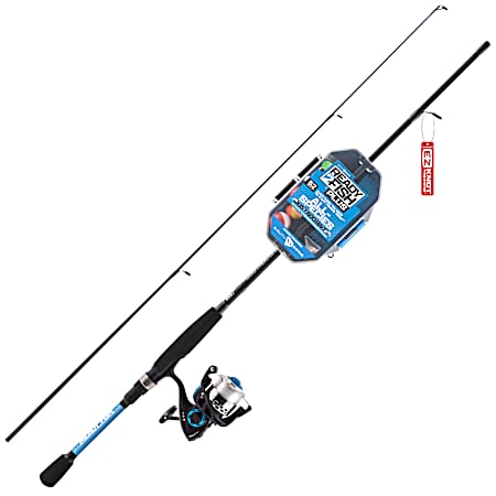 5 ft 6 in MH 2 pc Just Add Bait All-Species Spinning Combo with Kit