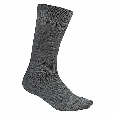 Men's Charcoal Merino Blend Liner Socks