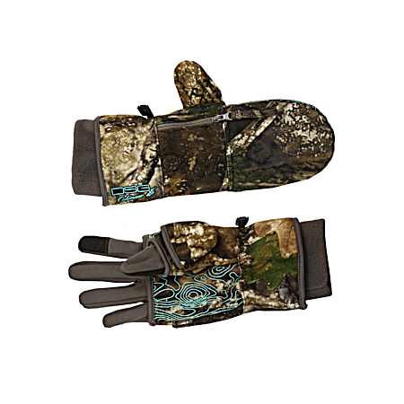 Women's Realtree APX 5.0 Flip-Top Mittens