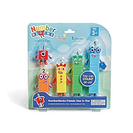 Numberblocks Friends One to Five
