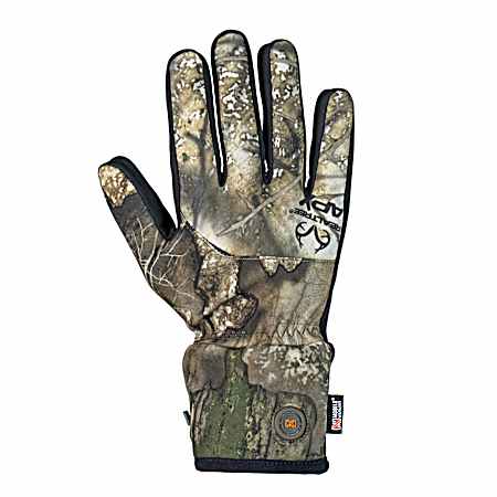 Men's APX Camo Midweight Heated Gloves