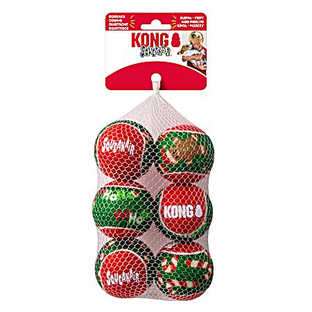 Holiday SqueakAir Balls - 6 Pk