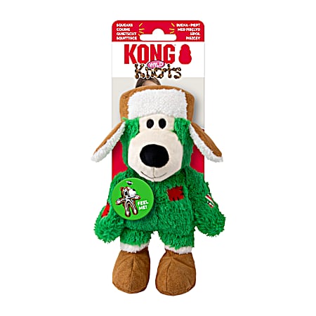 Holiday Wild Knots Bear Sm/Md - Assorted