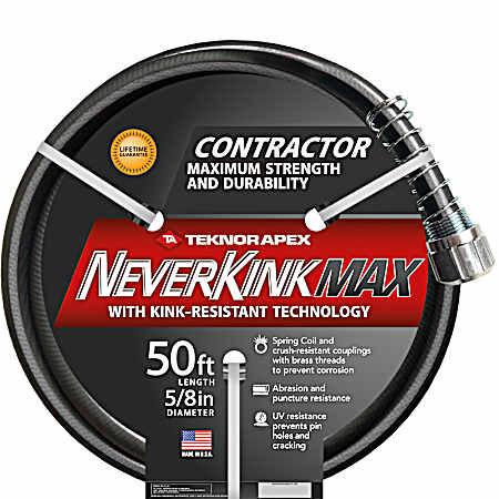 5/8 in x 50 ft Contractor Maximum Strength Garden Hose