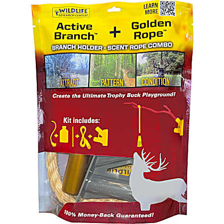 Golden Rope™ Scent Rope & Branch Holder Combo