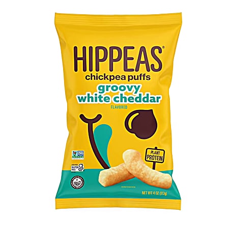 4 oz Chickpea Puffs White Cheddar Flavor Blast