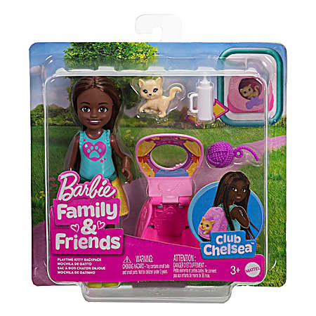 Family & Friends Chelsea Playtime Kitty, Backpack, Doll And Accessories