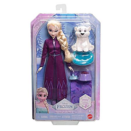 Frozen Elsa Doll & Bear Cub