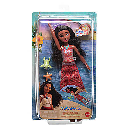 Moana 2 Swimming Tautai Doll