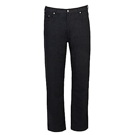 Men's Black Regular Fit Denim Jeans