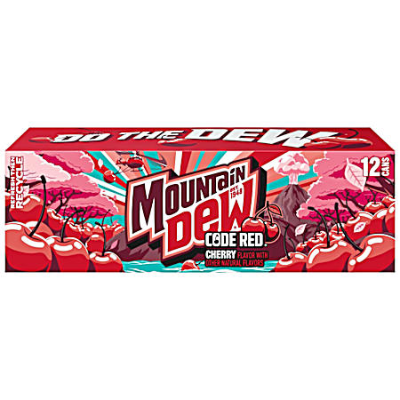 Code Red 12 oz Cherry Soda - 12 Pk