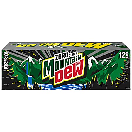 12 oz Zero Sugar Soda - 12 Pk