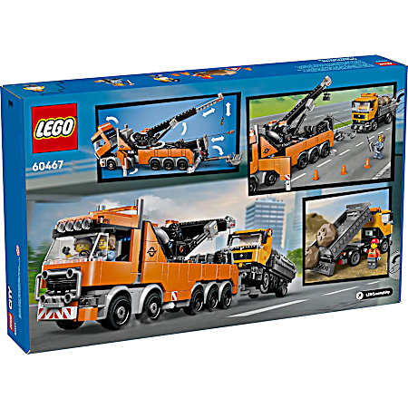 City Heavy-Duty Recovery Tow Truck with Crane 60467