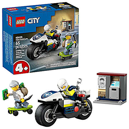 City Police Motorcycle Chase 60455