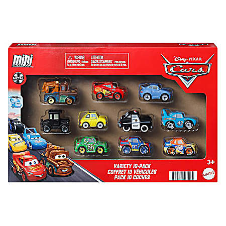 Cars Mini Race To The Rescue Colletion 10 Pk