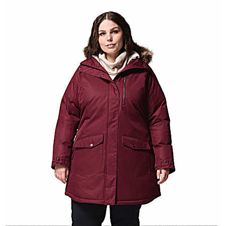 Women's Rich Wine Suttle Mountain Long Insulated Jacket