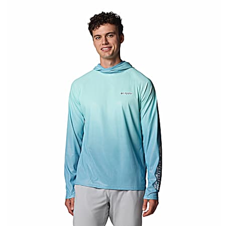 Men's Blue Echo Terminal Deflector Zero II Hoodie