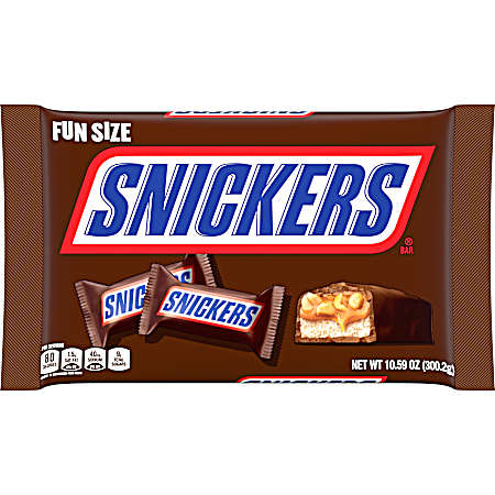 10.59 oz Snickers Fun Size Candy Bars