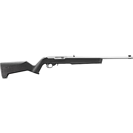 10/22 Carbine 22 Long Rifle Satin Stainless/Black Semi-Auto Rifle