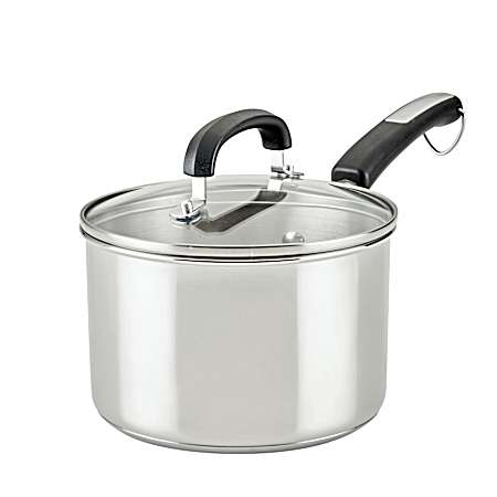 3 Qt Stainless Steel Saucepan with Lid