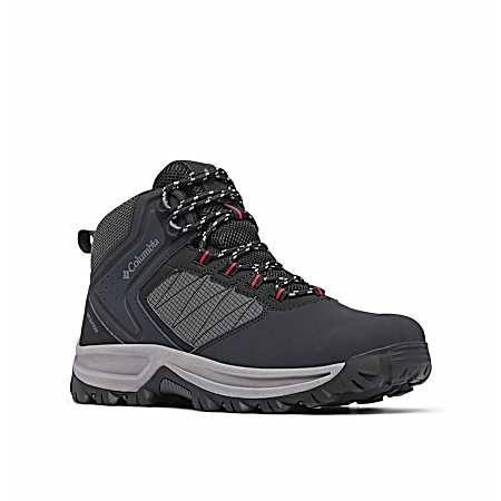 Men's Black/Mountain Red Transverse Waterproof Hikers