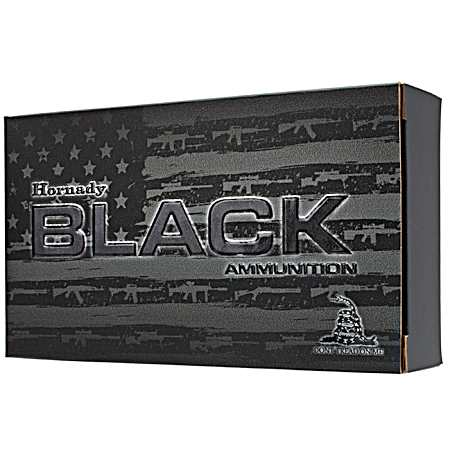 6.5 Creedmoor BLACK 140 Grain Centerfire Rifle Cartridges - 20 Rounds