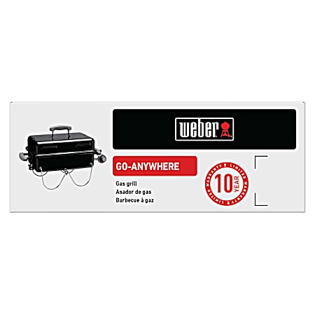 Go-Anywhere Black Liquid Propane Gas Grill
