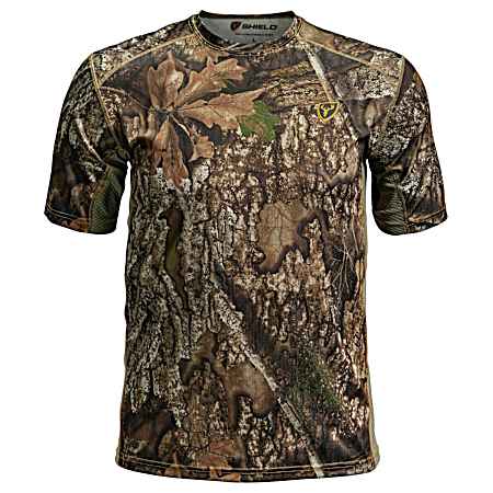 Men's Realtree APX Shield Angatec Short Sleeve Performance Shirt