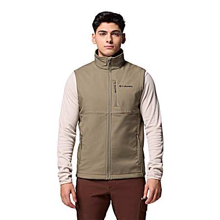 Men's Ascender II Stone Green Softshell Vest