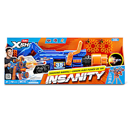 Insanity Smoking Barrel Blaster (72 Darts)
