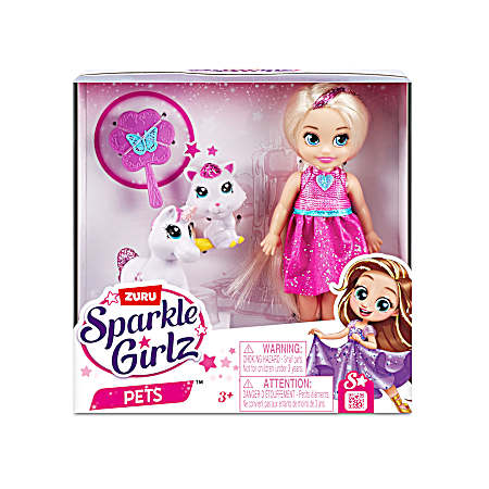 Princess Doll and 2 Pet Pals - Assorted
