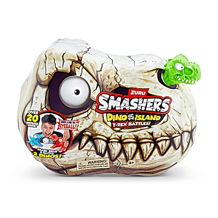 Dino Island Mini T-Rex Battles Playset Mystery Capsule