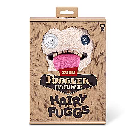 9 in Hairy Fuggs Funny Ugly Monster Plush Toy - Assorted