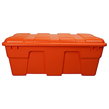 17 Gal Orange Lock-N-Stor Heavy Duty Tote