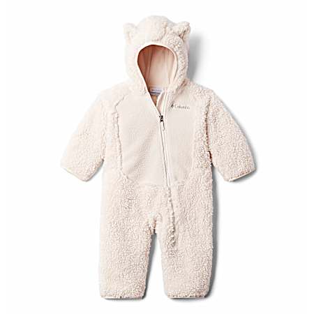 Infant Chalk Foxy Baby Sherpa Bunting