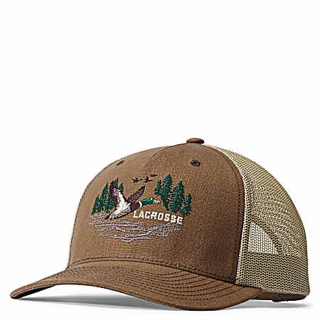 Men's Brown Mallard Trucker Cap