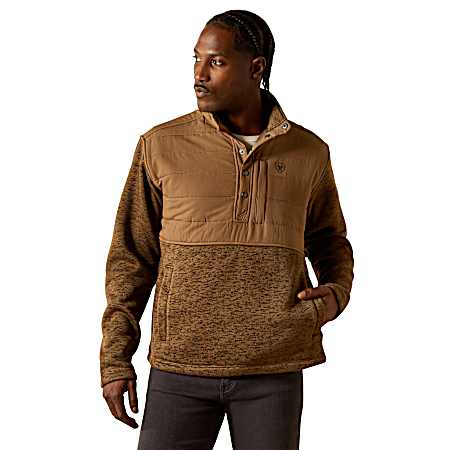Men's Beige/Khaki Caldwell Snap Sweater