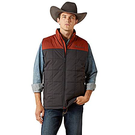 Men's Smoked Paprika/Phantom Crius Insulated Vest