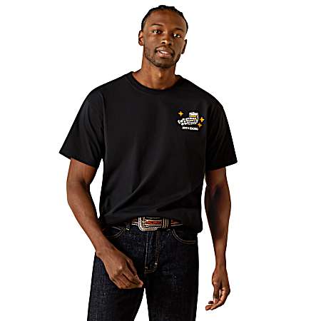 Men's Black Sendero When Life Gives You Agaves Short Sleeve Shirt