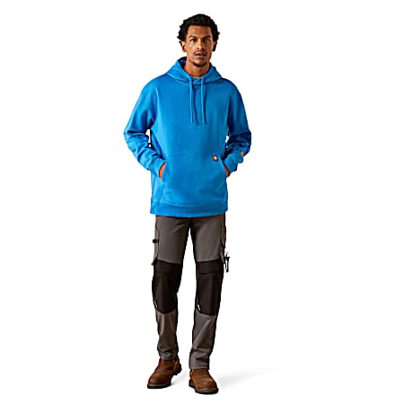 Men's French Blue/Sodalite Blue Graphic Hoodie