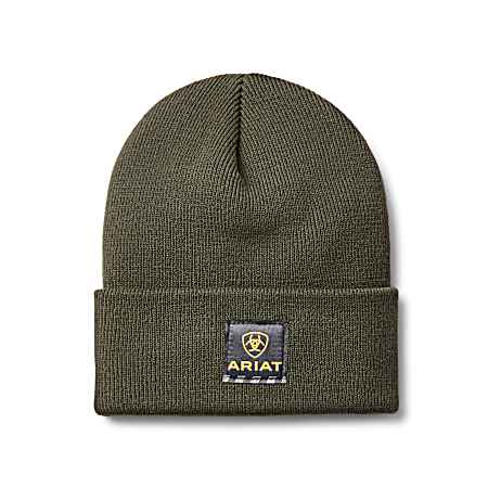Adult Light Olive Beanie