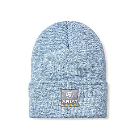 Adult Blue Marled Beanie