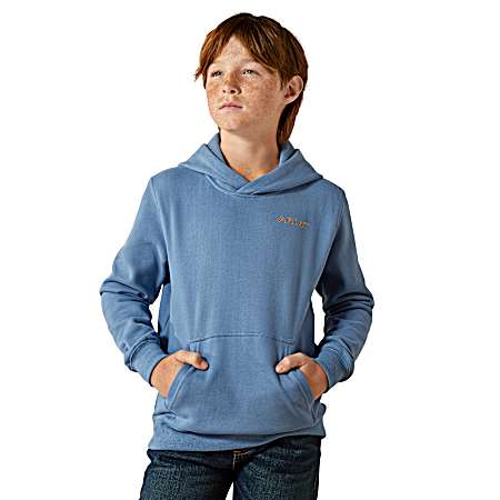 Boys' Coronet Blue Sun Valley Hoodie