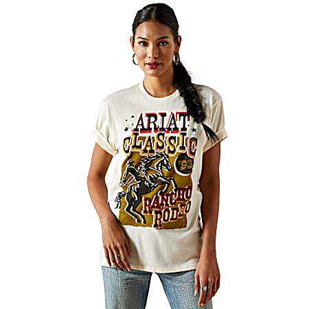 Women's Natural Classic Rodeo Short Sleeve Shirt