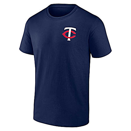 Men's Minnesota Twins Navy Take Lead Short Sleeve Shirt