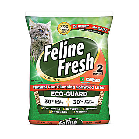 20 lbs Feline Fresh Pine Pellet Cat Litter