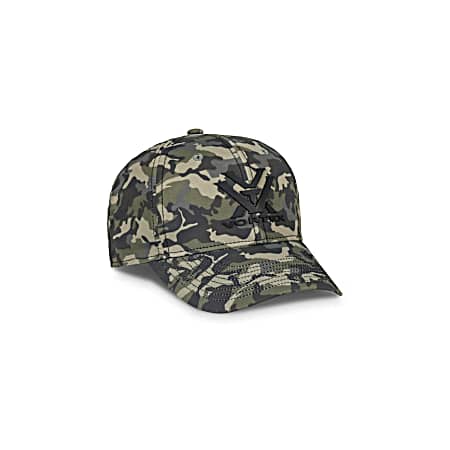 Men's Green Camo Ramble Route Cap