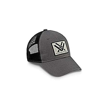 Men's Pewter Patch Logo Cap